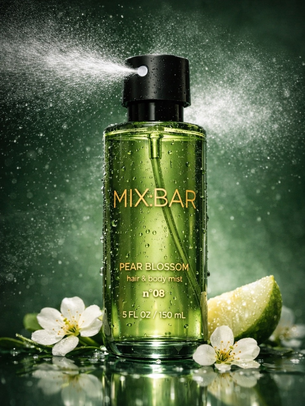 MIX:BAR Pear Blossom Hair & Body Mist n°08 – Fresh Spring Luxury Fragrance-NIB - Picture 5 of 6